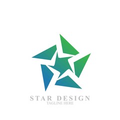 Obraz premium Premium star logo design
