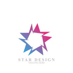 Obraz premium Premium star logo design