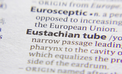Eustachian tbe word or phrase in a dictionary.
