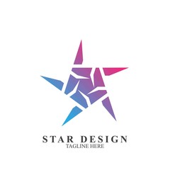 Obraz premium Premium star logo design