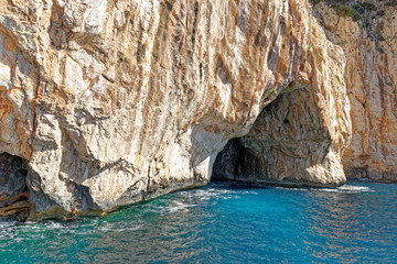 Cruising in the gulf of Orosei, east coast of Sardinia - Italy