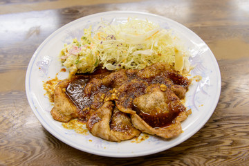 豚の生姜焼き