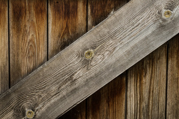 Close up of wooden gate © Chrissie