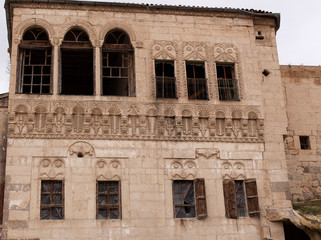 Fototapeta premium old architecture of small towns in Turkey