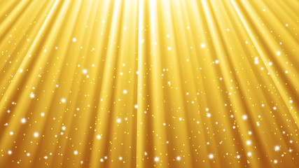 Sunlight rays background with light effects