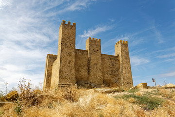 ruins of an old spanish castle 