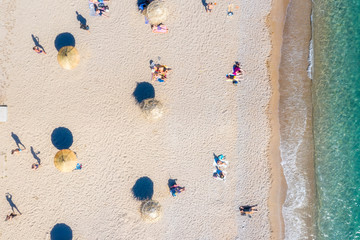 The new beach of Glyfada, Athens Greece