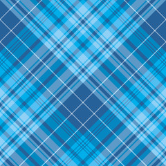 Seamless pattern in summer blue colors for plaid, fabric, textile, clothes, tablecloth and other things. Vector image. 2