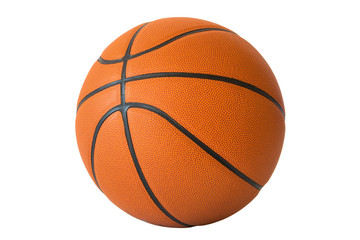 Basketball isolated on a white background