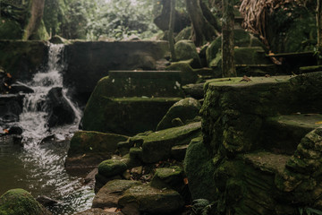 waterfall in the park