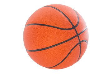 Basketball isolated on a white background