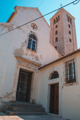 Benedictine Monastery of St. Andrew in Rab town on Rab island, Croatia