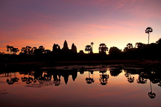 Alba a Angkor Wat 