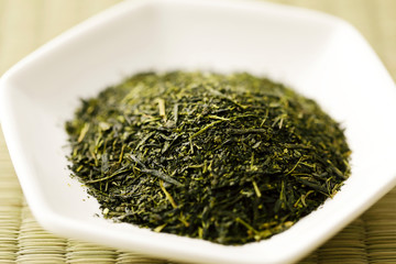 緑茶　茶葉　Japanese green tea