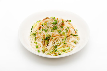 まぜそば風あっさり素麺