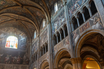 Duomo Parma Italy Interior 