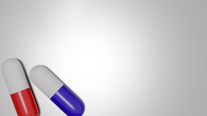 COVID 19 Coronavirus Cure drug concept in one tablet. Concept for antiviral drug for new corona virus. Medication pharmaceutical for Corona treatment. Close up concept for Covid Cure, epidemic, world 