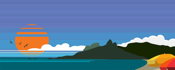 Ipanema Beach Brazil, Rio de Janeiro 