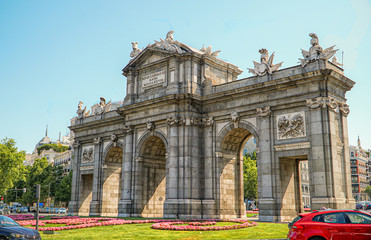 La puerta de Alcala, Madrid, España.