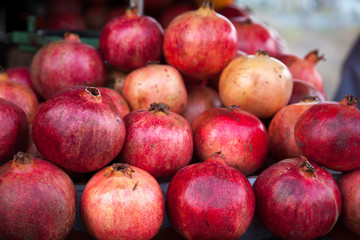 Stack of Pomegranates