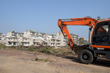 demolition area