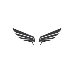 wings logo symbol icon vector illustration