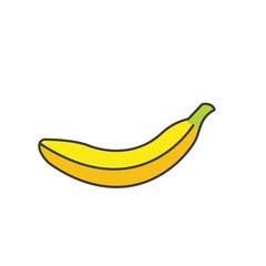banana icon vector illustration design