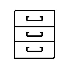 cabinet icon design vector illustration