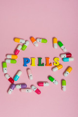 word pills and tablets 