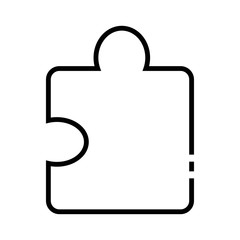 Obraz premium puzzle and icon vector illustration design