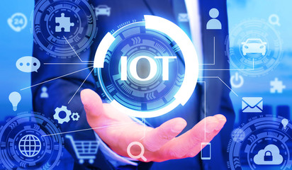 AI 人工知能と街並み IOT internet of things, artificial intelligence and city