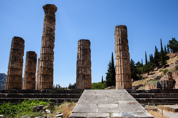 post and ruins of the ancient city Bargala