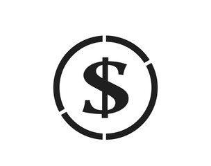 dollar icon. banking and money symbol. finance infographic design element