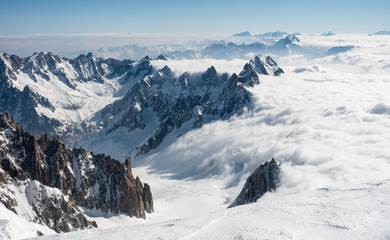Mont Blanc summit views