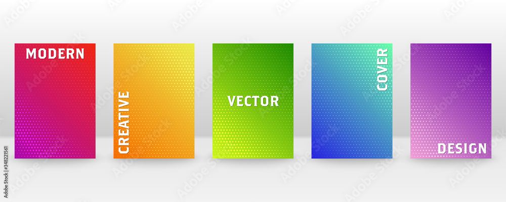 Poster minimal vector abstract cover notebook design. planner and diary cover for print. abstract design fo