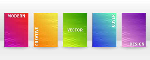 Minimal vector abstract cover notebook design. Planner and diary cover for print. Abstract design for copybook brochures and school books. Notebook paper. Brochure, book, magazine template