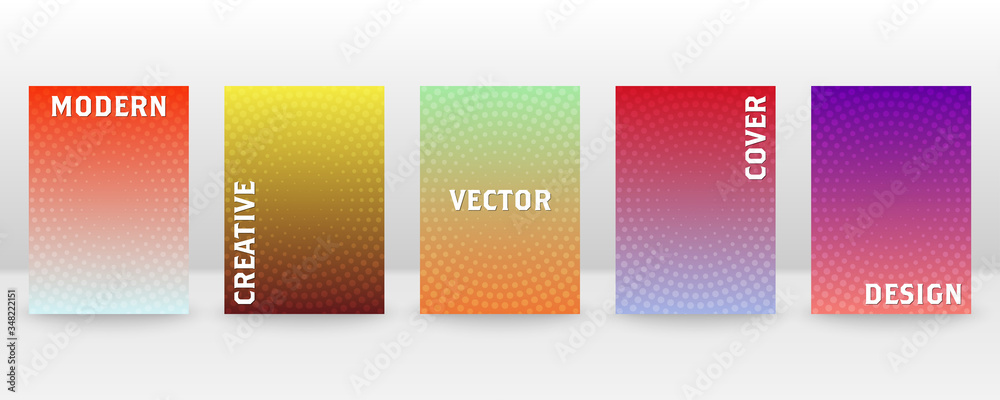 Poster minimal vector abstract cover notebook design. planner and diary cover for print. abstract design fo