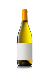 Bottle of white wine.