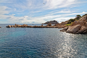 View of Islet of Ogliastra, Sardinia, Italy