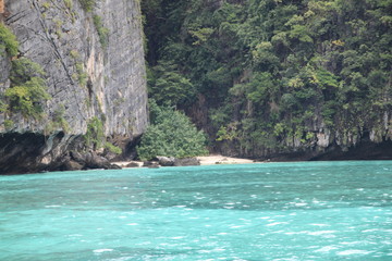 James Bond island near Phuket in Thailand. Famous landmark and famous travel destination