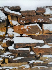 old stone wall