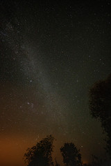 The African nighttime in Namutoni