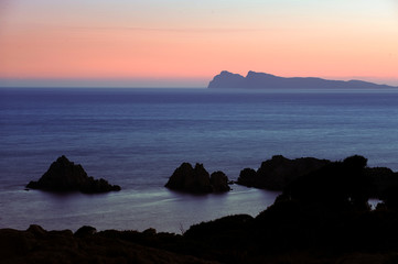 Italy, Sardinia, Capo Spartivento coast in the south west of Sardinia