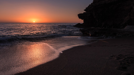Volcanic sanset