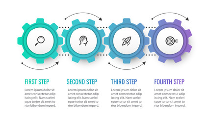 Vector infographic template
