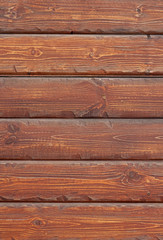 Obraz premium Horizontal brown board vertical view