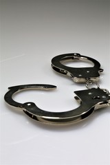 handcuffs on the table