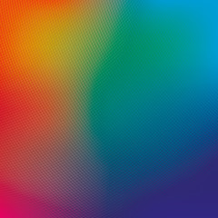 Vibrant colored and blurred background vector design