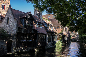 Obraz premium canal in bruges