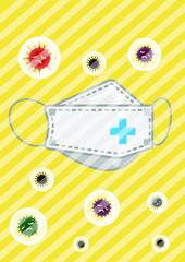 코로나 예방을 위한 마스크